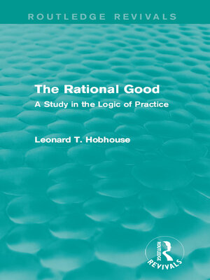 cover image of The Rational Good